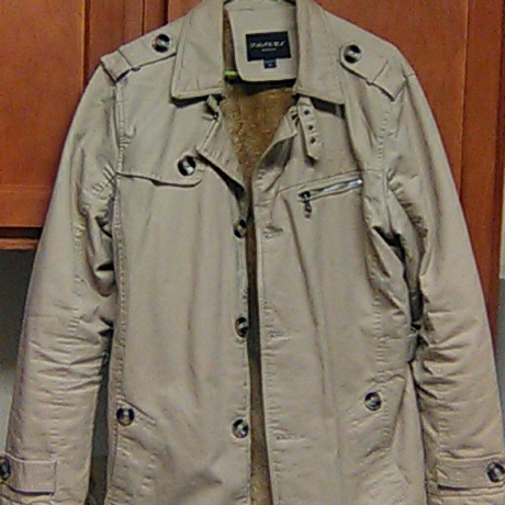Slim fit trench coat